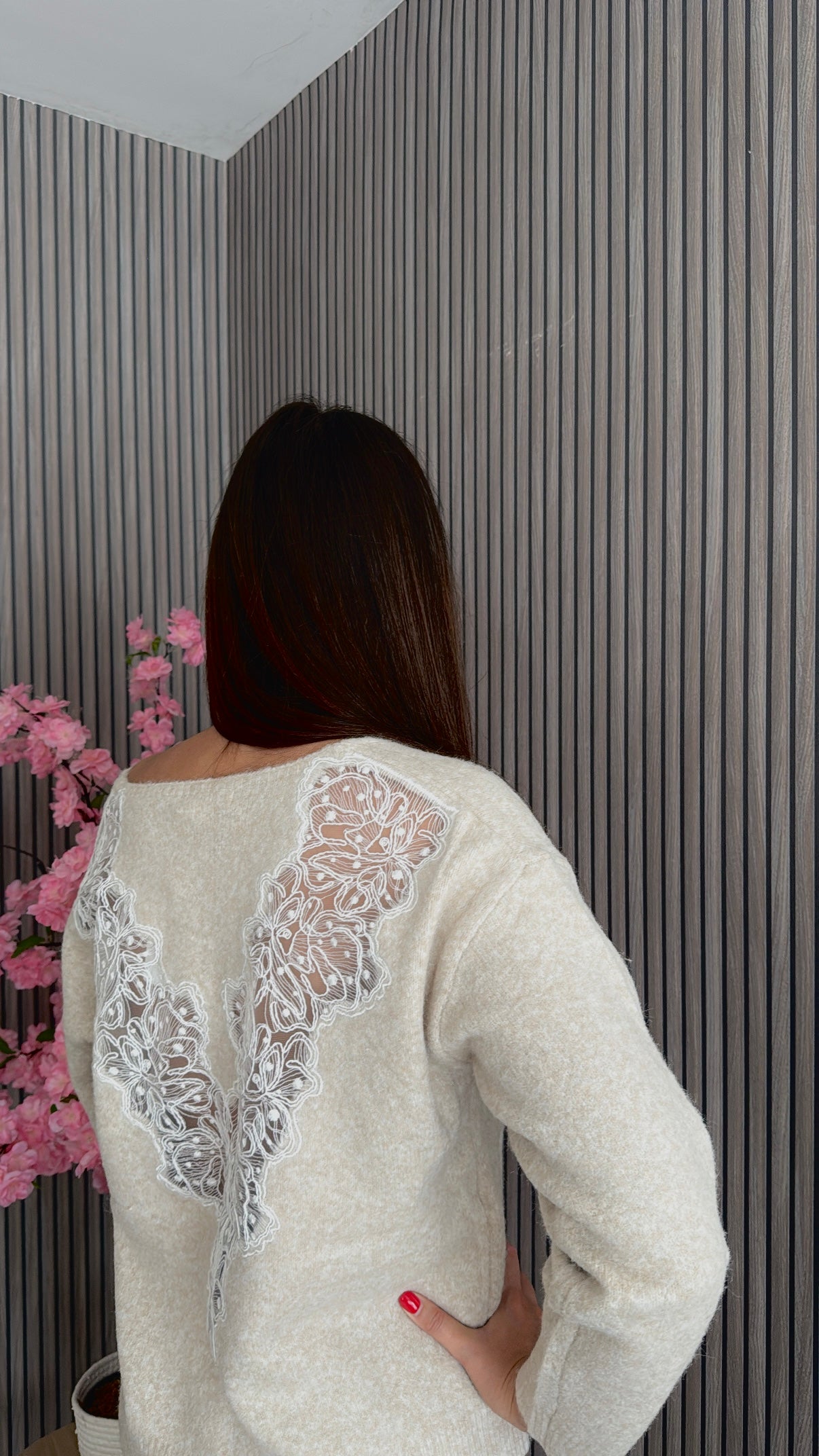 Pull beige