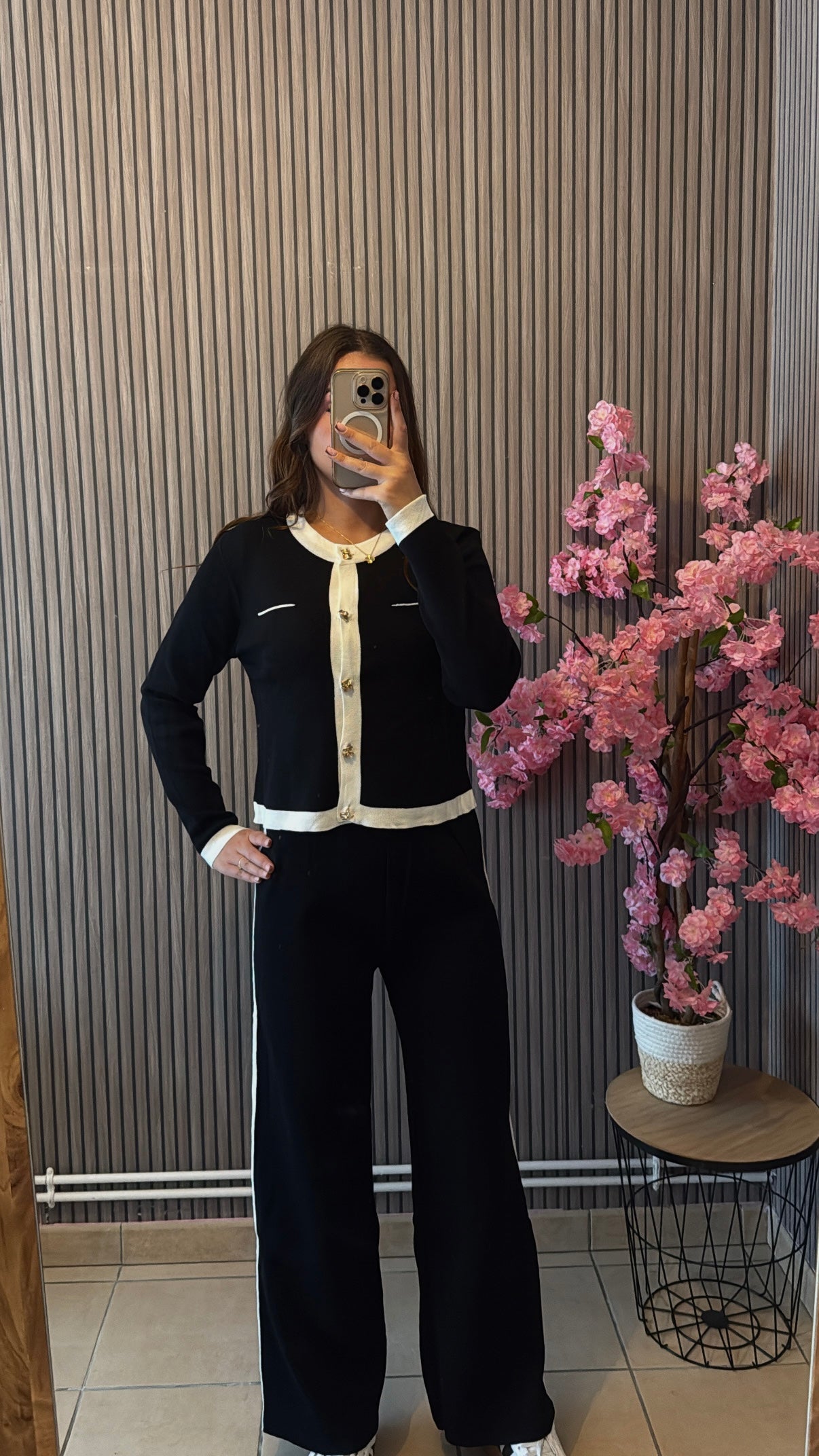 Ensemble noir et blanc