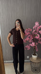 Gilet marron