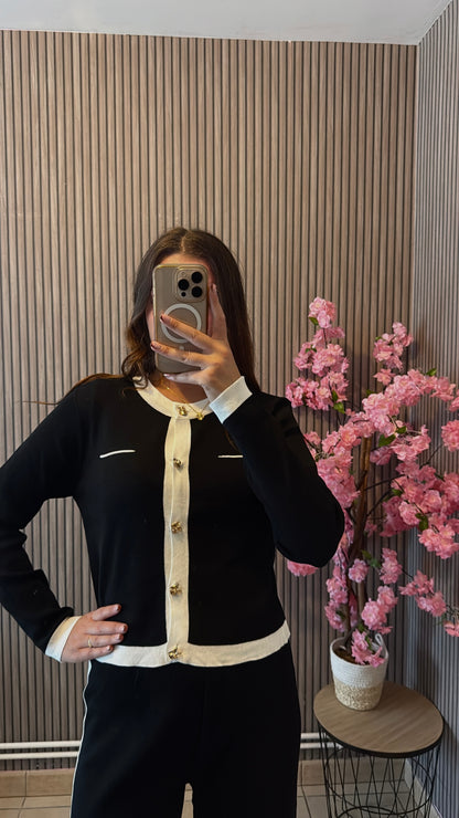 Ensemble noir et blanc