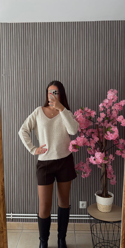 Pull beige