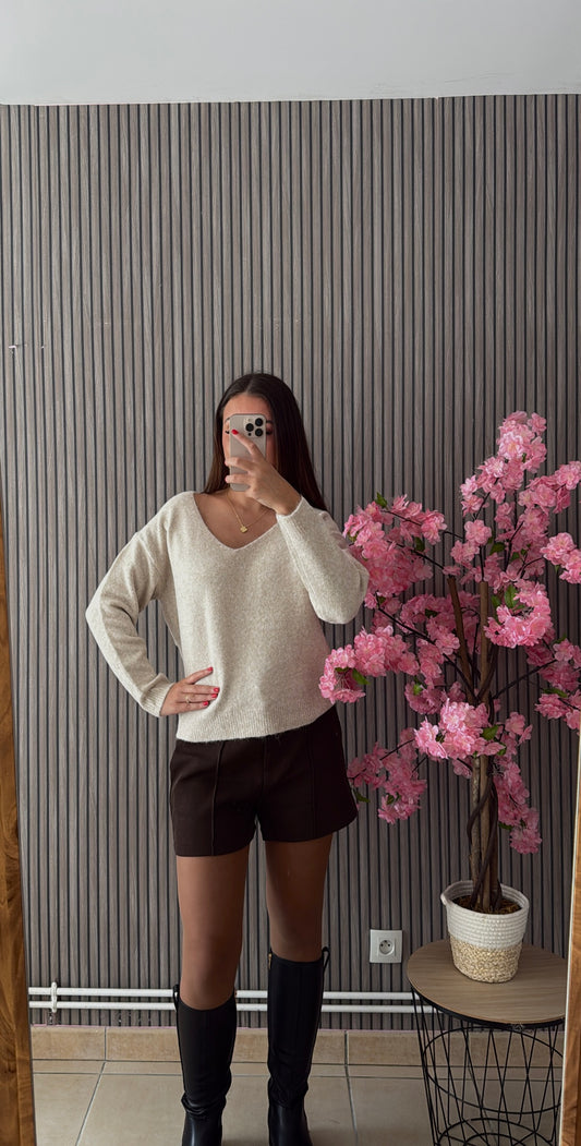Pull beige