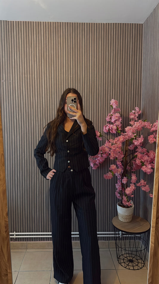 Ensemble blazer court