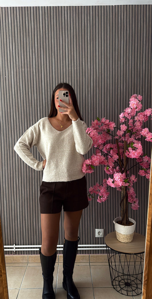 Pull beige