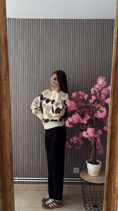 Pull à cœur